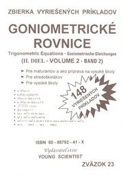 Goniometrické rovnice II. diel