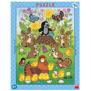 Puzzle 40 Krtek a Velikonoce deskové