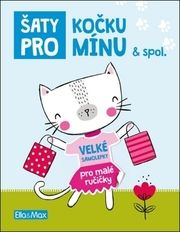 Šaty pro KOČKU MÍNU - Kniha samolepek