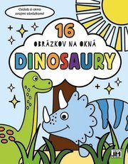 Vymaľovanky do okien/ Dinosaury