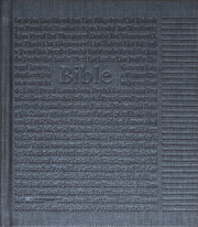 Poznámková Bible antracitová