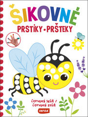 Šikovné prstíky/šikovné pršteky červený sešit/červený zošit