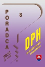 Poradca 8-2023 - Daň z pridanej hodnoty s komentárom