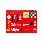 Šachy, dáma, mlýn