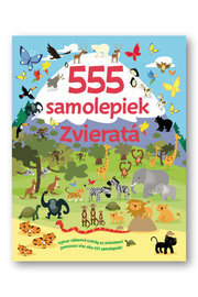 555 samolepiek Zvieratá