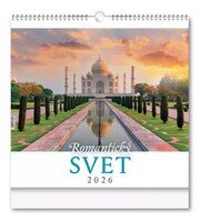 Romantický svet 2026 - nástenný kalendár
