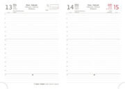 Denní diář 2025 A5 Vario Black design