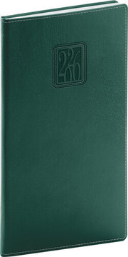 Kapesní diář Panama 2026 zelený