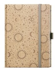 Týdenní diář 2026 Prokop Vivella extra B6 béžová Hvězdy