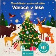 Moje blikající zvuková knížka Vánoce v lese