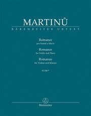 Romance pro housle a klavír H 186bis