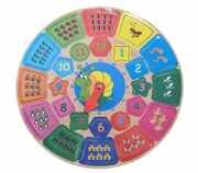 Hodiny farebné 29cm