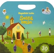 Magnetická kniha - Svätá omša (+ 30 magnetiek)
