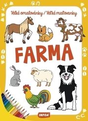Velké omalovánky-Veľké maľovanky - Farma