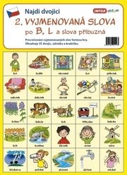 Najdi dvojici - 2. Vyjmenovaná slova po B, L a slova příbuzná
