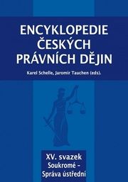 Encyklopedie českých právních dějin - XV. svazek