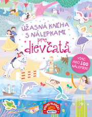Úžasná kniha s nálepkami pre dievčatá – viac ako 100 nálepiek!