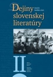 Dejiny slovenskej literatúry II.