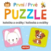 První PUZZLE - kolieska a ováliky - Prvé PUZZLE - kolieska a ováliky (CZ-SK vydanie)