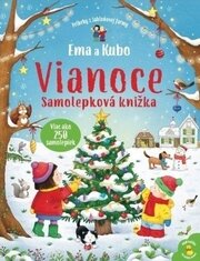 Ema a Kubo - Vianoce - Samolepková knižka