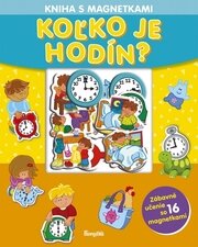 Kniha s magnetkami: Koľko je hodín?