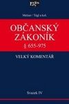 Občanský zákoník Velký komentář § 655-975