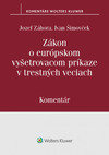 Zákon o európskom vyšetrovacom príkaze v trestných veciach