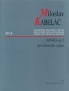 Sonáta pro violoncello a klavír op. 9