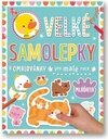 Velké samolepky a omalovánky pro malé ruce Mláďata