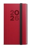 Týdenní diář 2026 Jakub Vigo kapesní červená