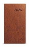 Týdenní diář 2026 Jakub Vivella kapesní hnědá