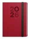Týdenní diář 2026 Oskar Vigo A5 červená