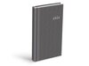 Diář 2026 D802 PVC dark gray 90x170mm