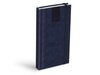 Diář 2026 D802 PU s gumkou bluegray 90x170mm