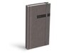 Diář 2026 D802 PU s gumkou gray 90x170mm