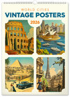 Vintage plakáty 2026 - nástěnný kalendář