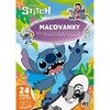 Maľovanky A4 so samolepkami Stitch