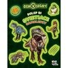 Dolep si svietiace samolepky Dinosaury