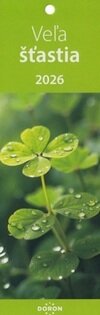 Veľa šťastia - Kalendár 2026 (záložkový)
