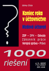 1000 riešení 1-2/2023 - Koniec roka v účtovníctve