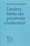 Literárna kritika ako poznávanie a hodnotenie