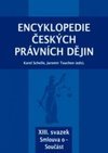 Encyklopedie českých právních dějin, XIII. svazek Smlouva o - Součást