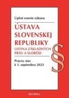 Ústava SR, Listina základných práv a slobôd. 9/2023