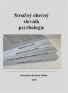 Stručný obecný slovník psychlogie