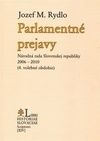 Parlamentné prejavy