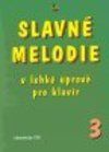 Slavné melodie v lehké úpravě pro klavír 3.díl+CD